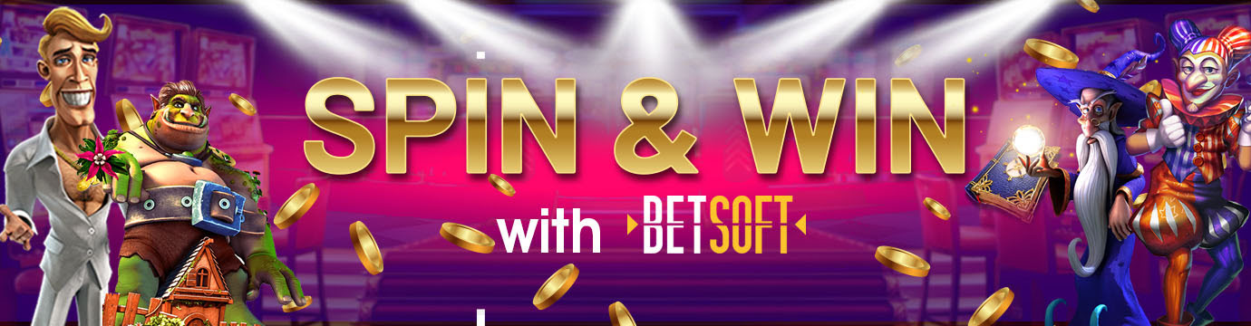 Spin and win with Betsoft Banner