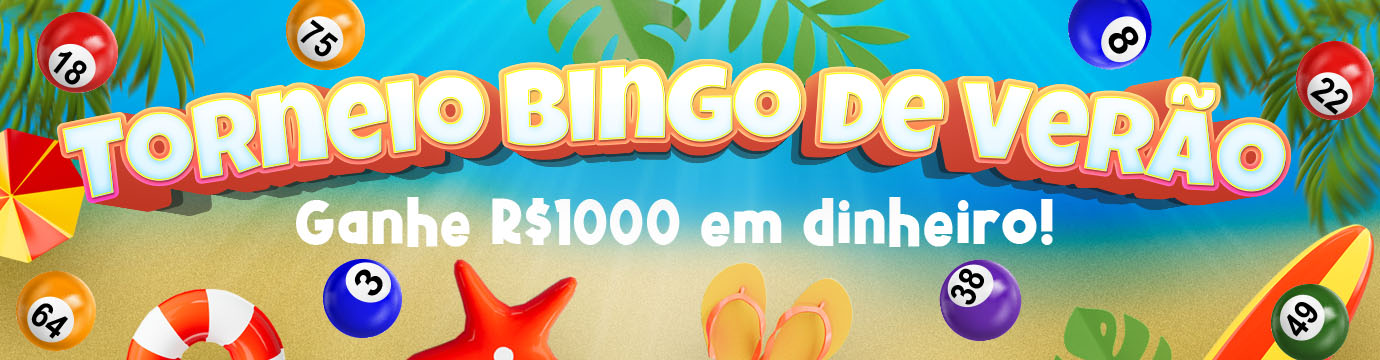 Torneio Bingo de Verao Banner