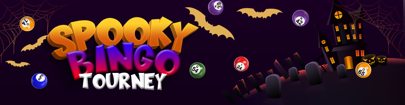 spooky bingo tourney Banner