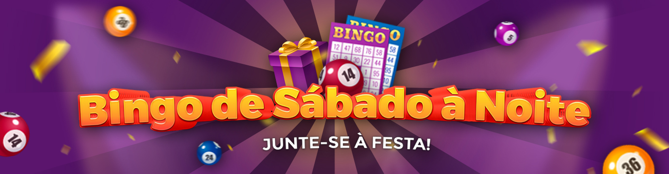 Bingo de Sábado à Noite no VegasCrest